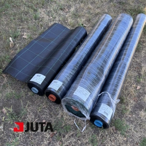Агротканина 90 г/м² 1,6×50 м JUTA Чехія чорна (агроволокно)