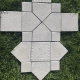 Форми  200x100 для тротуарної плитки h45 Антик №2 шагрень, Верес-2007