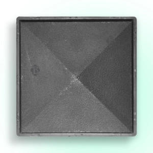 Cap on the post Rough 390×390×65 mm