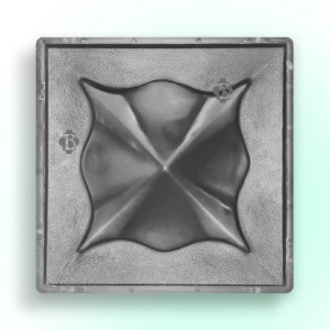 Cap on the post 450×450×100 mm