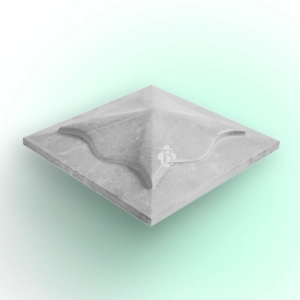 Cap on the post 450×450×100 mm