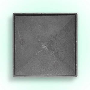 Cap on the post Rough 490×490×65 mm
