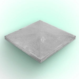 Cap on the post Rough 490×490×65 mm