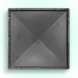 Cap on the post Smooth 490×490×65 mm