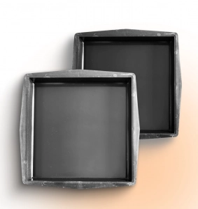 Moulds 300x300 for paving slabs Square Smooth 2 pcs., Veres-2007