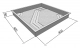 Moulds 400x400 for paving slabs Octagon 4 pcs., Veres-2007