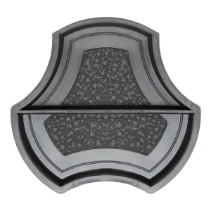 Форми для тротуарної плитки h45 Роккі половинки не симетричні, Верес-2007