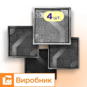 Moulds 400x400 for paving slabs Octagon 4 pcs., Veres-2007